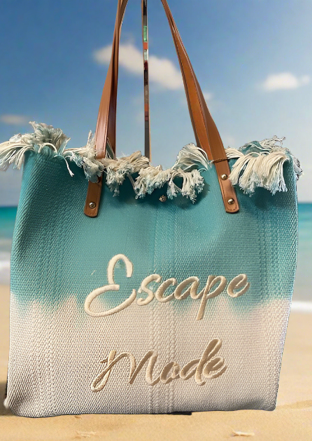 Two-toned "Escape Mode" Tote Bag