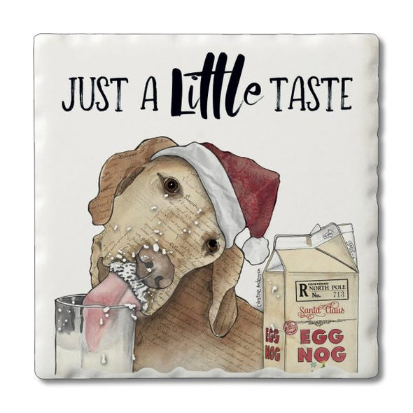 Tumble Tile Coasters - Christmas Naughty Pets