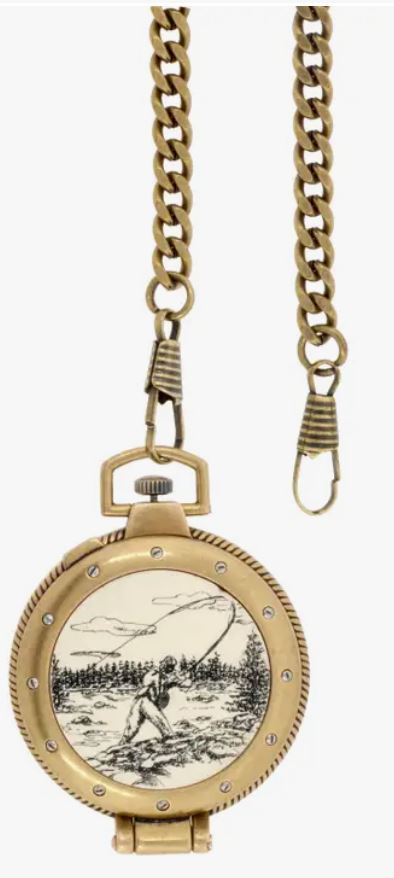 Elgin Men's Antique Style Pocket Watch