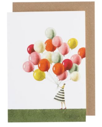 Balloons Greeting Card