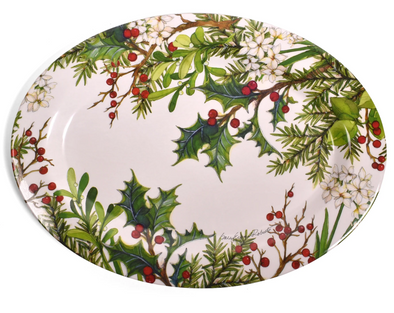 Balsam & Berries Oval Tray