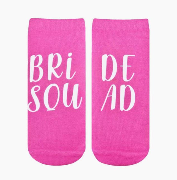 "Bride Squad" Ankle Socks