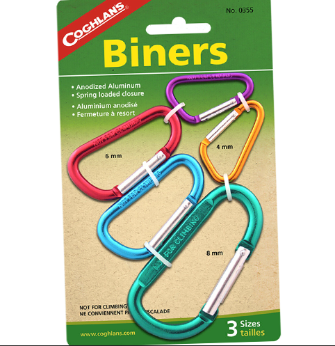 Coughlan's Biners 3 Sizes