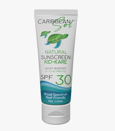 Caribbean Sol Kid Kare Sunscreen SPF (4 oz)