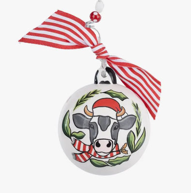 Cow Bells Ring Ornament