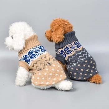 Geometric Sweater for Dog