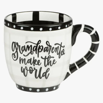 "Grandparents Make the World A Better Place" Mug