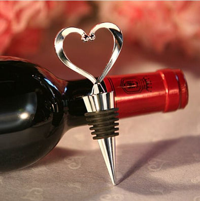 Exquisite Heart Wine Bottle Stopper