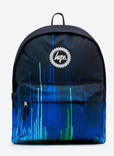 Hype top black backpack