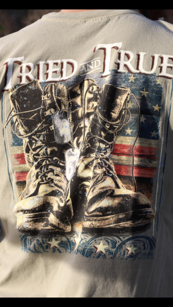 Military Boots Men's T-Shirt