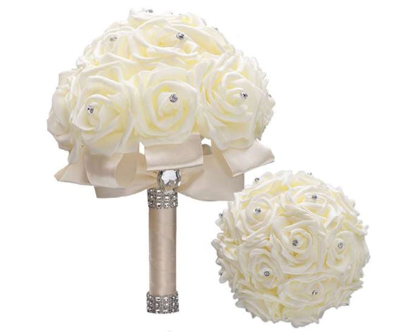 Ivory Cream Bridal Bouquet