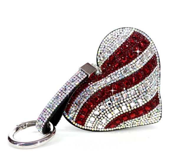 Royal Ice Heart Purse Charm by Jacqueline Kent