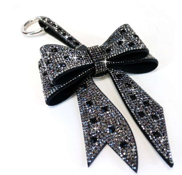 Royal Ice Keychain Bows by Jacqueline Kent