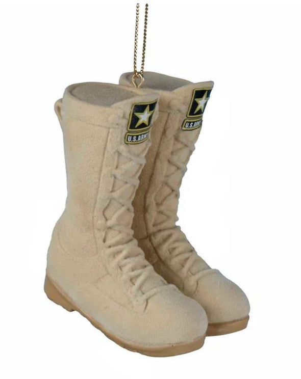 US Army Flocked Combat Boots