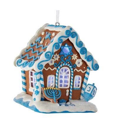 Hanukkah LED Gingerbread House