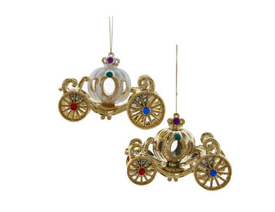 Jeweled Carriage Ornaments by Kurt Adler