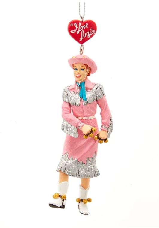 "I Love Lucy" Cowgirl Ornament
