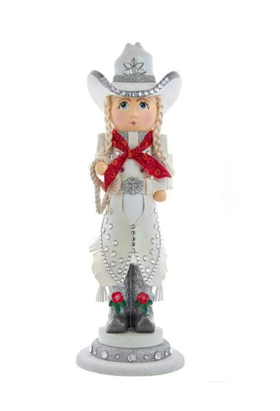 Hollywood Rhinestone Cowgirl Nutcracker from Kurt Adler