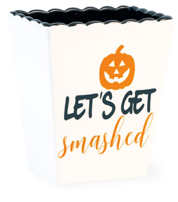 "Lets Get Smashed" Halloween Serving Container