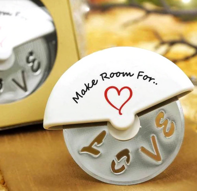 "Make Room for Love" Pizza Cutter