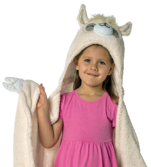 Luna the Llama Kids Blanket