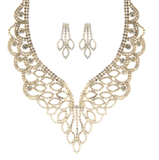 Marquis Necklace & Earrings Set
