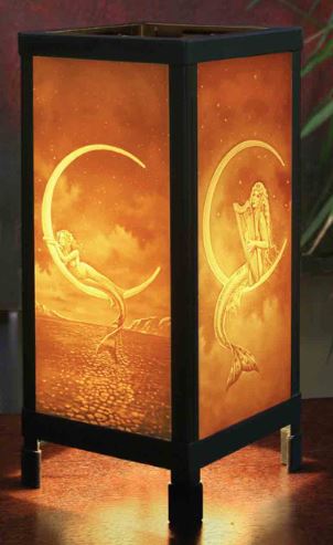 Mermaid & Moon Luminaire