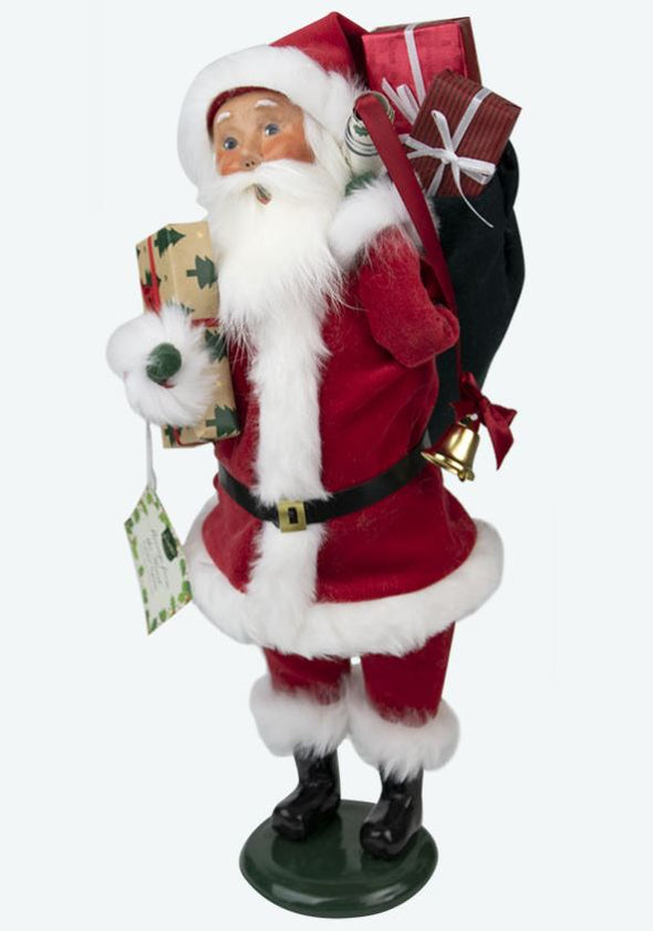 Byers' Choice Message Santa