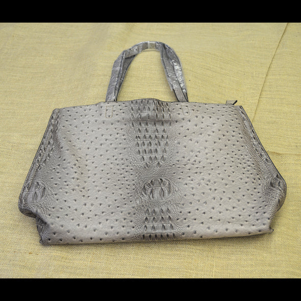 Faux Leather Ostrich X-Large Tote Bag