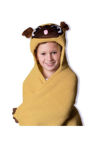 Pickle the Pug Hooded Blanket