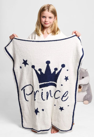 Super Soft Knit "Prince" or "Princess" Luxe Blankets