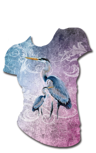 Rockin' My Blue Heron Ladies T-Shirt