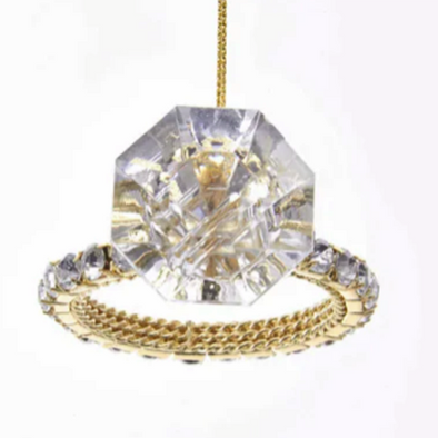 Shiny Diamond Ring Ornament