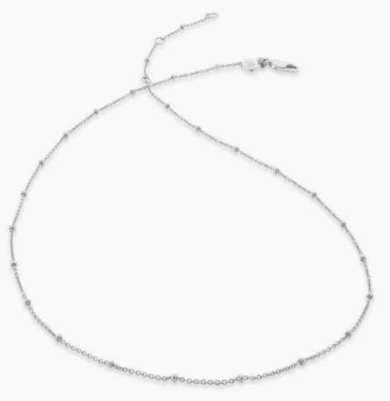 Silver Chain with Separators