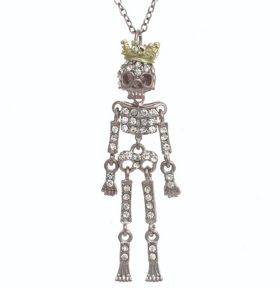Skeleton Dangle Necklace