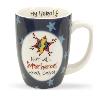 "Not All Superheroes Wear Capes" Mug