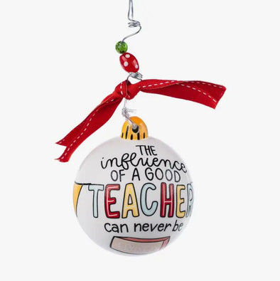 Teacher Eraser Ornament