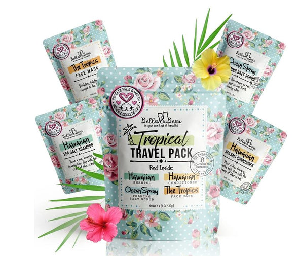 Bella & Bear Tropical Travel Pack for Women