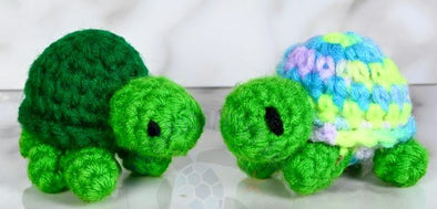 Hand Knitted Turtle