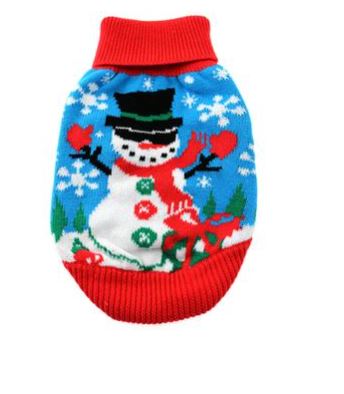 Ugly Snowman Holiday Dog Sweater