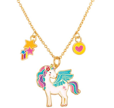 Whimsy Unicorn Necklace for Little Girls