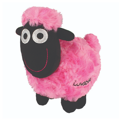 Pink Wacky Woolies Soft Sheep