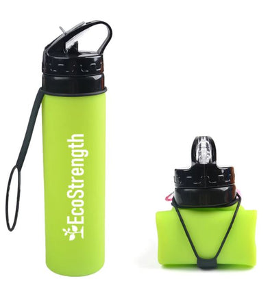 Collapsable Silicone Water Bottle