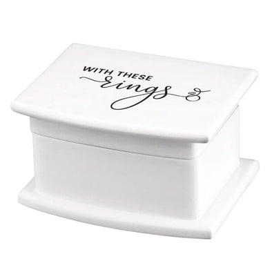 "With These Rings" Ring Box