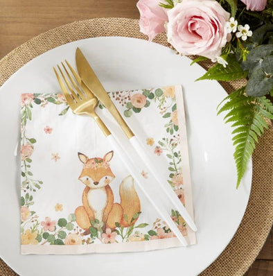 Woodland Baby Paper Napkins (Set of 30)