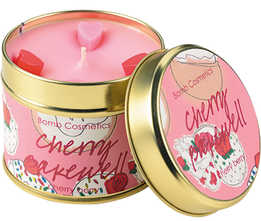 Cherry Bakewell Tin Candle