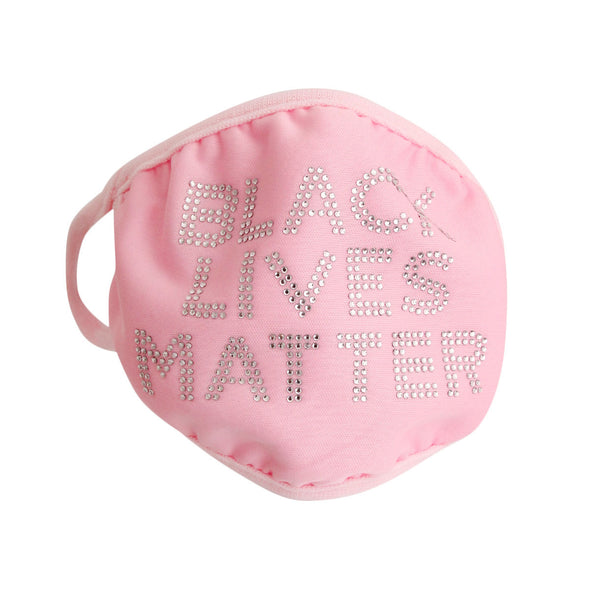"Black Lives Matter" Face Mask Pink